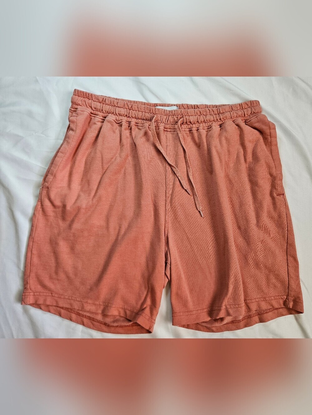 4th Dimension Womens Pink Lounge Elastic Waist Pull On Shorts Size Medium